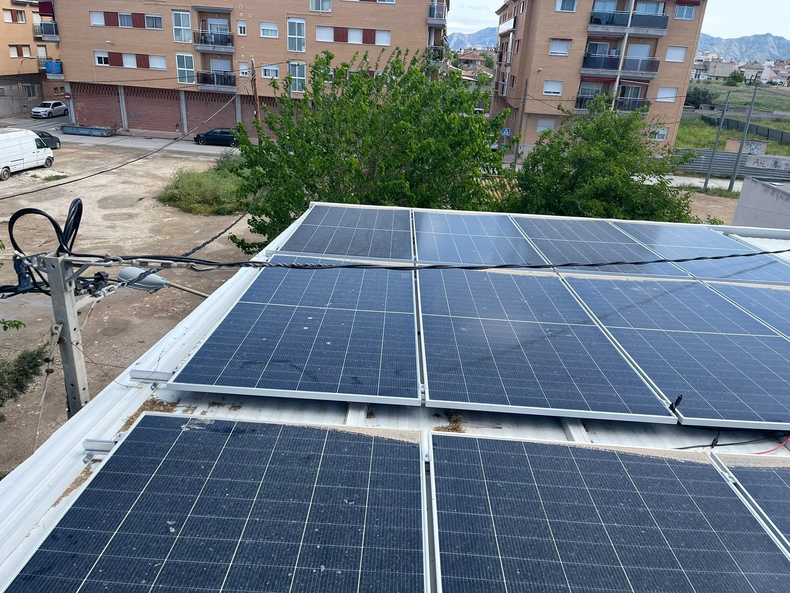 Placas solares en vivienda residencial en Murcia