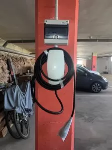 instalacion cargador tesla wall connector en garaje Murcia